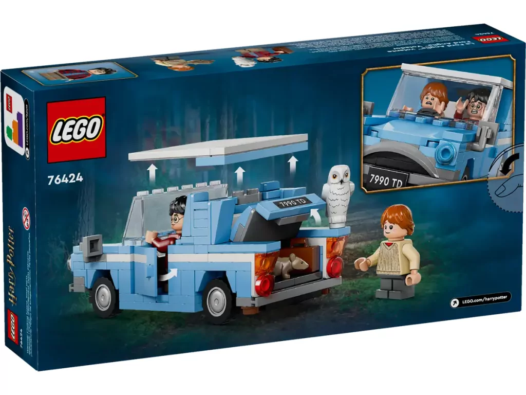 LEGO® Harry Potter. Podróż Harry'ego i Rona w Latającym Fordzie Anglia 76424 - tantis.pl