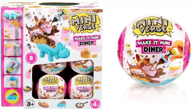 MGA's Miniverse - Make It Mini Foods: Diner - tantis.pl
