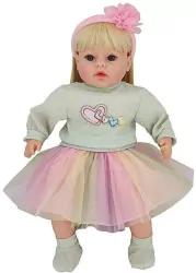 Lalka dziewczynka 45cm z polskim dźwiękiem