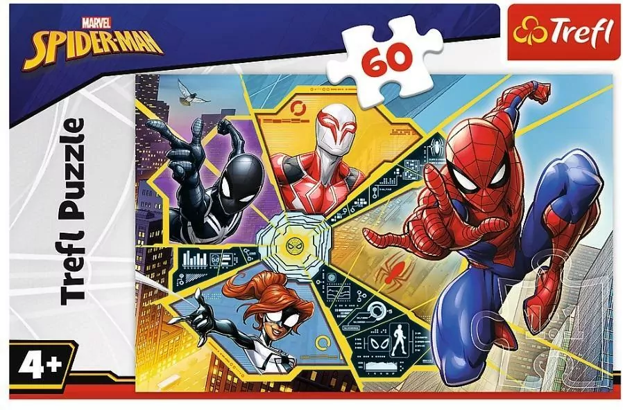 Puzzle 60 Spiderman - tantis.pl