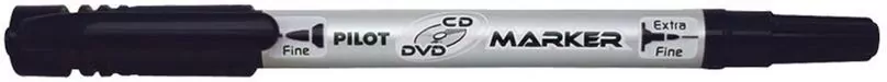 Marker CD Pilot SC-TMCD, czarny - tantis.pl