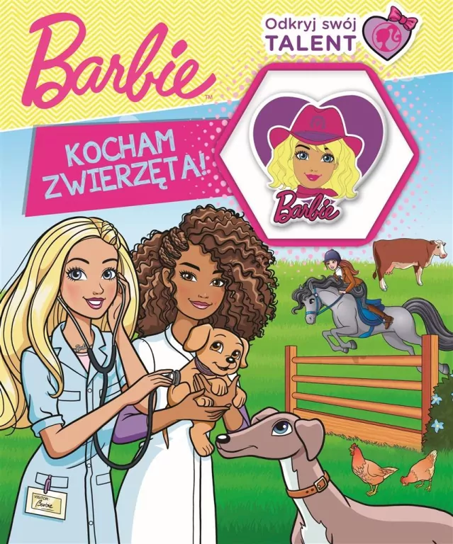 Kocham zwierzęta. Barbie. Odkryj swój talent cz. 1 - tantis.pl