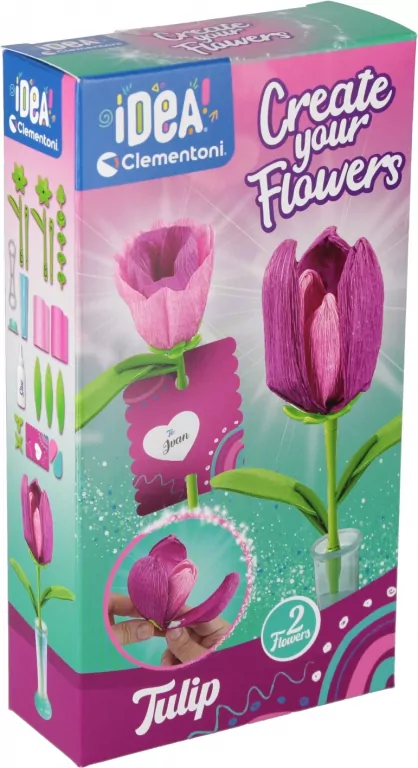 Mini Fabryka Kwiatów - Tulipan - tantis.pl