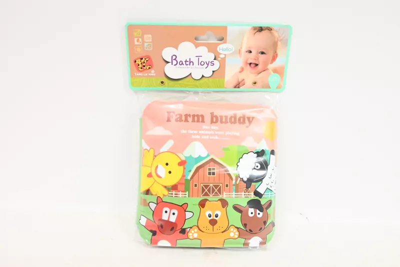 Książeczka do kąpieli dla malucha farma - tantis.pl