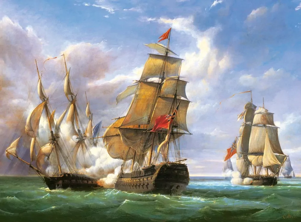 Puzzle 3000. Żaglowce na morzu. 300037 - tantis.pl