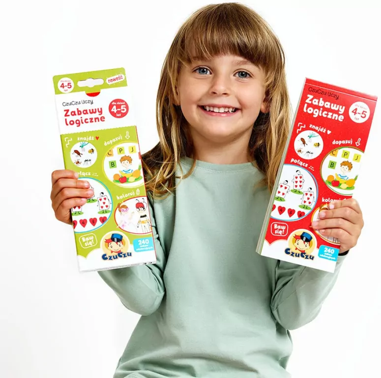 CzuCzu Uczy. Zabawy logiczne 4-5 lat - tantis.pl