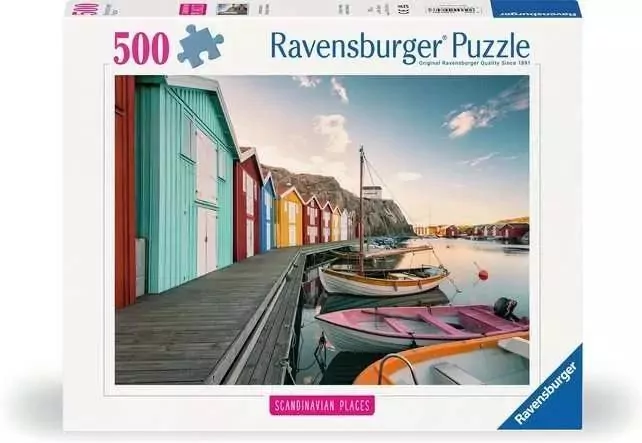 Puzzle 500. Przystań dla Łodzi w Smgen - tantis.pl