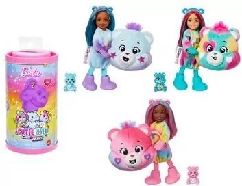 Barbie Care Bears Cutie Reveal Chelsea Misie mix - tantis.pl