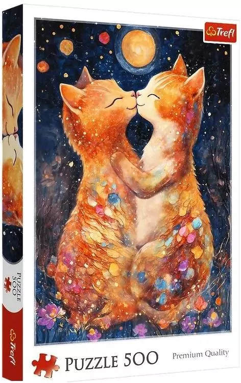Puzzle 500 Pocałunek w świetle księżyca TREFL - tantis.pl
