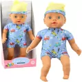 Lalka bobas niebieskie ubranko 31cm - tantis.pl