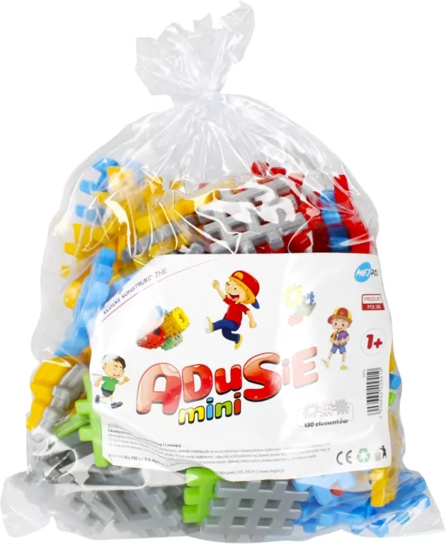 Klocki konstrukcyjne. Adusie Mini 130el - tantis.pl