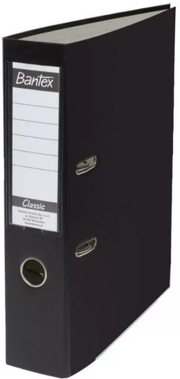 Segregator A4 Budget czarny, 7,5cm - tantis.pl