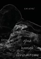 Glina, kamień i chryzantemy