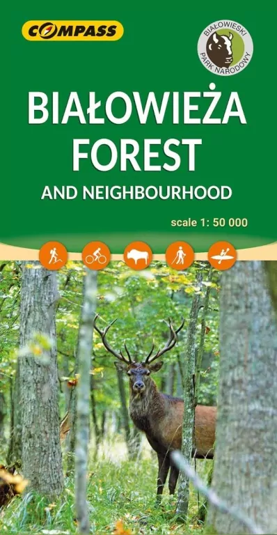 Białowieża Forest Neighbourhood 1:50 000 w.5 - tantis.pl