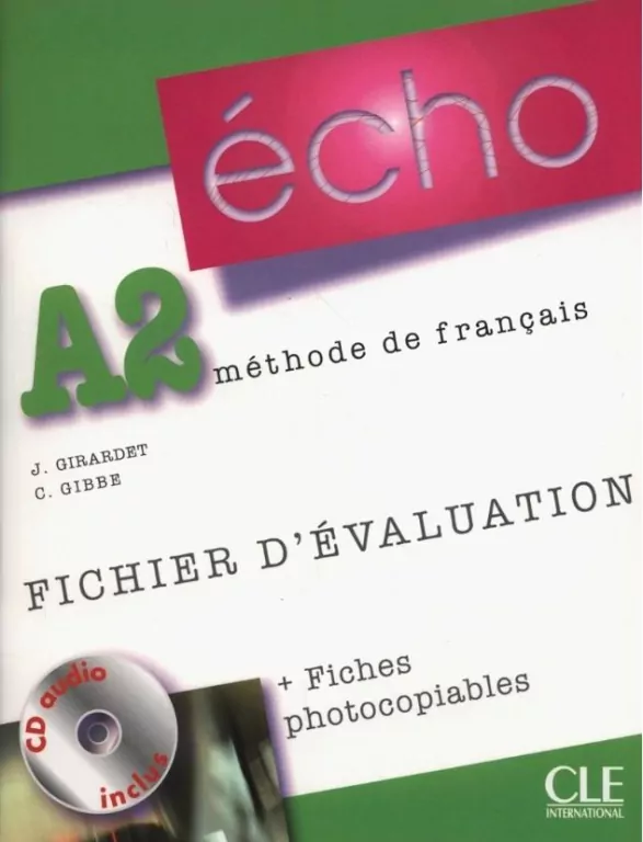 Echo A2 fichier d'evaluation + CD - tantis.pl
