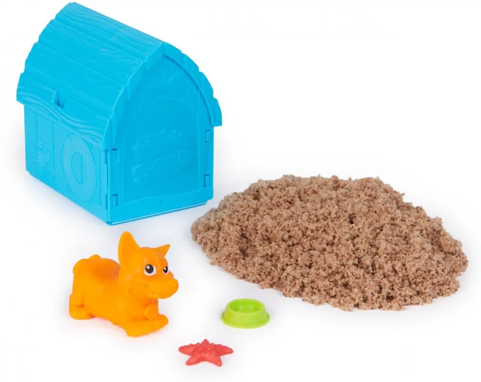 Kinetic Sand - Piasek kinetyczny z figurką pieska - tantis.pl