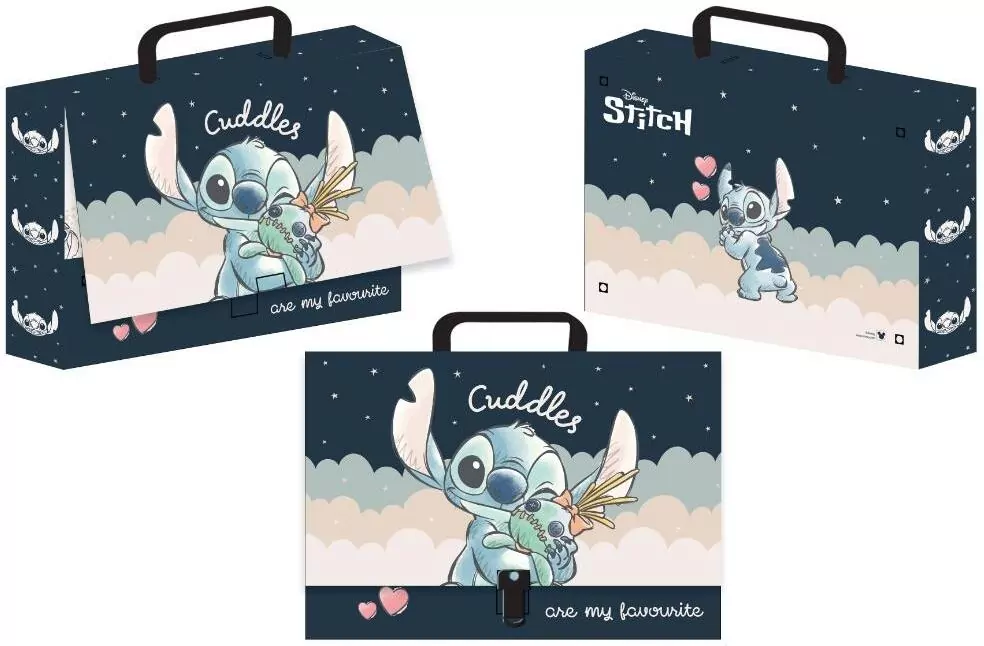 Teczka z rączką walizeczka Stitch - tantis.pl