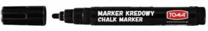 Marker kredowy 4,45 mm czarny TOMA - tantis.pl