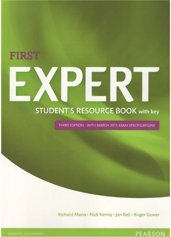 First Expert 3ed Student's Resource Book with key - tantis.pl