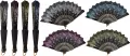 Wachlarz koronka 23cm Mix - tantis.pl