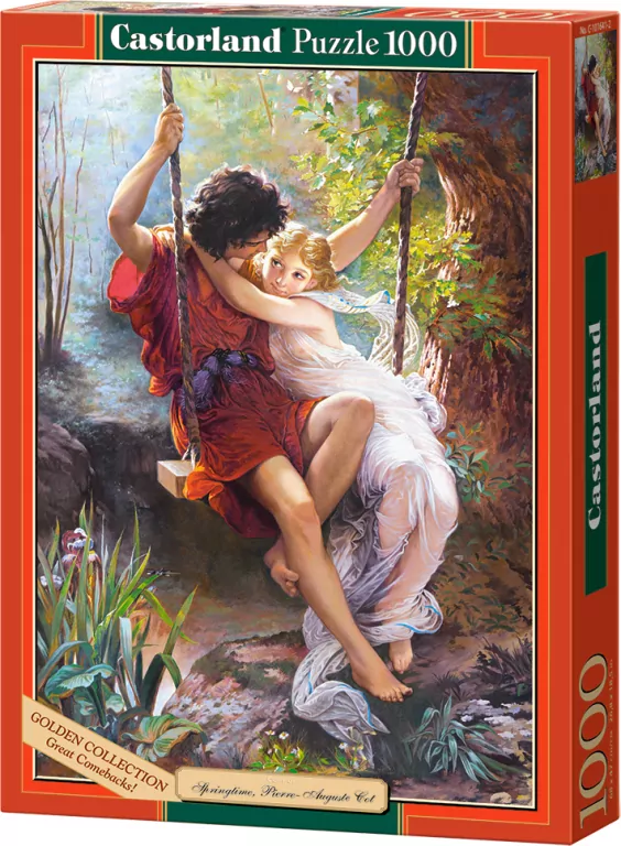 Puzzle 1000. Zakochani na huśtawce - tantis.pl
