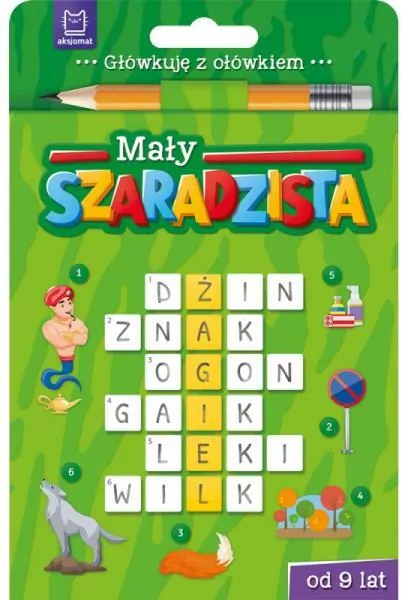Mały szaradzista od 9 lat. Książeczka zielona - tantis.pl
