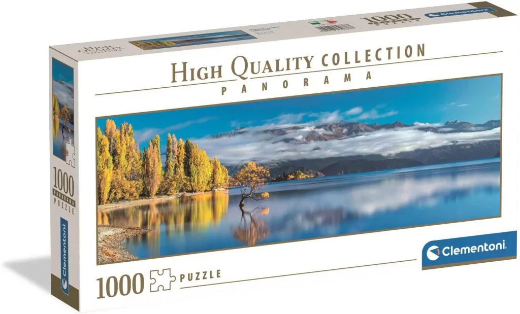 Puzzle 1000 Panorama HQ Wanaka's Golden Reflection - tantis.pl