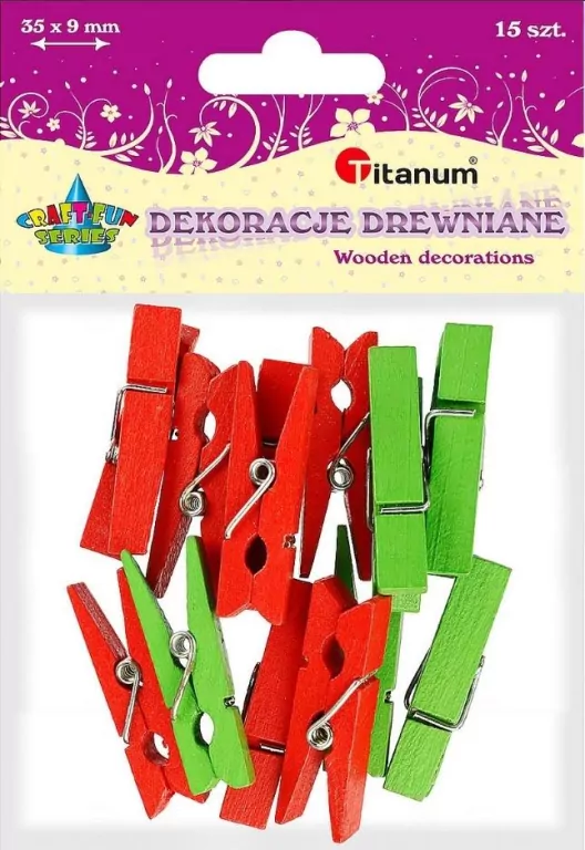 Klamerki drewniane - tantis.pl