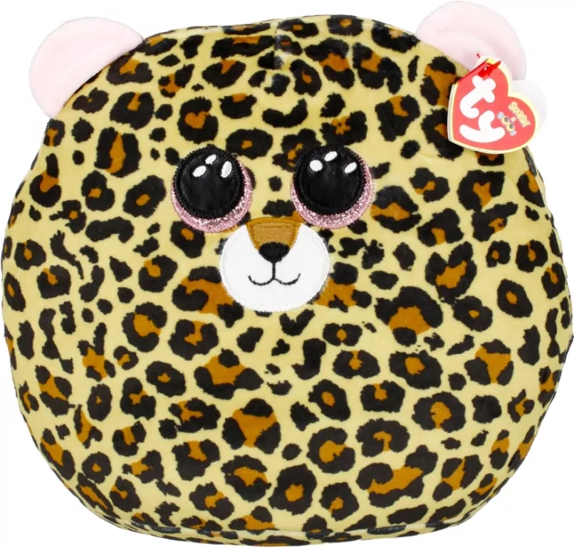 Squish-a-Boos Livvie lampart 22 cm - tantis.pl