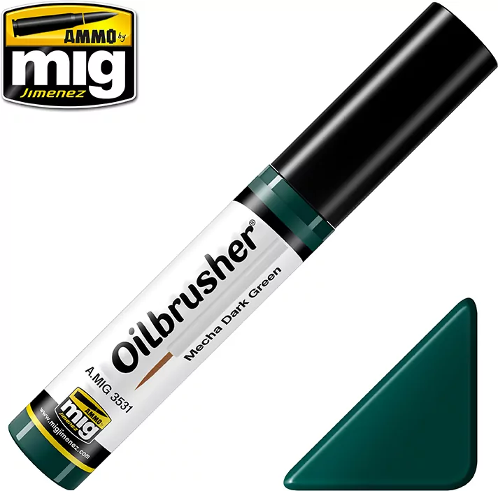 Ammo: Oilbrusher - Mecha Dark Green (10 ml) - tantis.pl