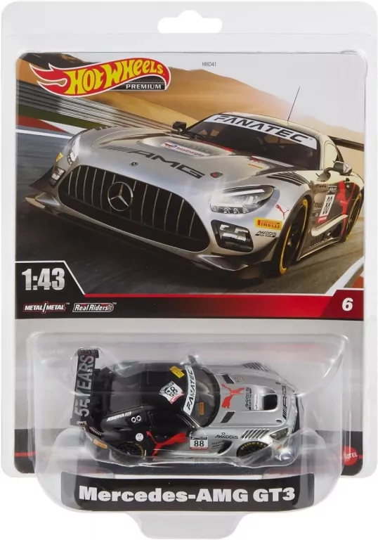 Hot Wheels Premium MERCEDES-AMG GT3 - tantis.pl