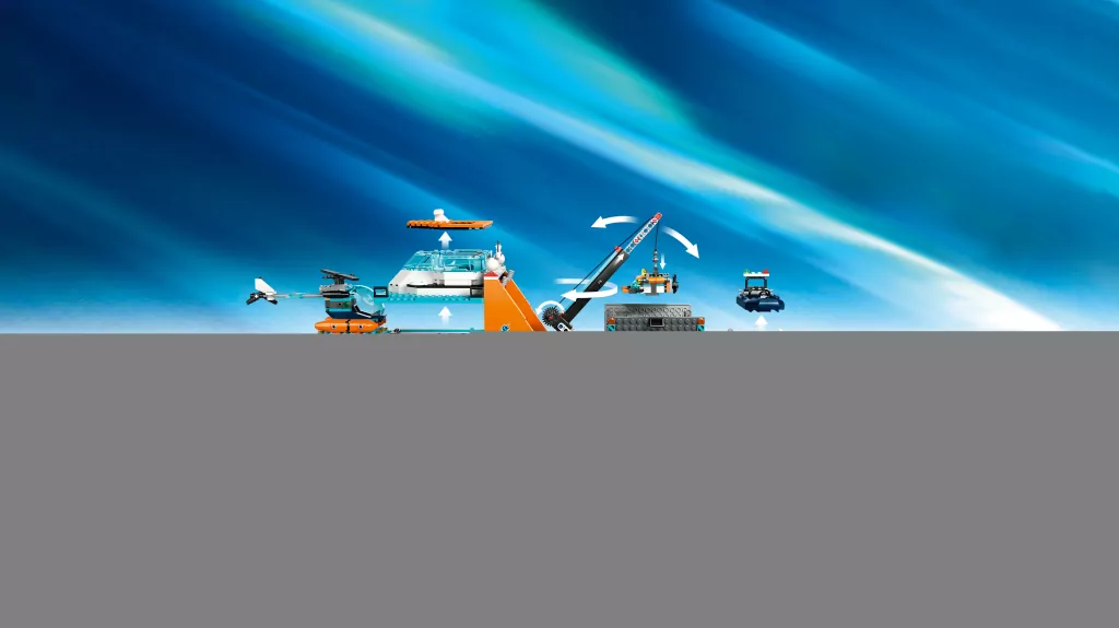 LEGO® City Exploration. Łódź badacza Arktyki. 60368 - tantis.pl