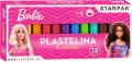 PLASTELINA 12KOL BARBIE STK WB 1/40 - tantis.pl