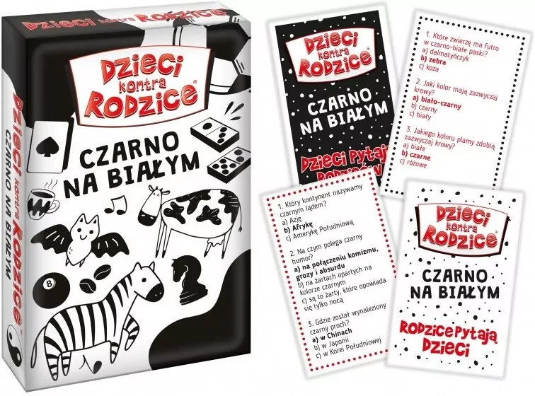 Dzieci kontra Rodzice. Czarno na białym - tantis.pl