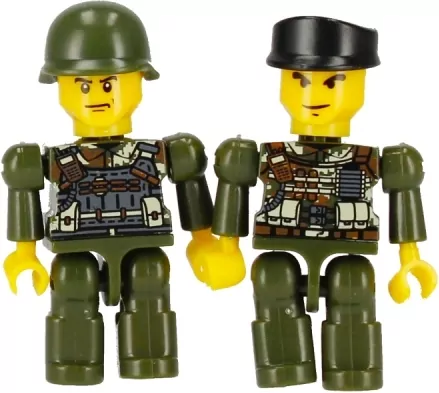 Klocki konstrukcyjne Wojsko ALLEBOX - tantis.pl