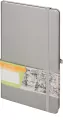 Notes A5 Kropki Romantyzm Srebrny - tantis.pl