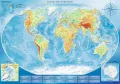 Puzzle 4000. Wielka mapa fizyczna świata - tantis.pl
