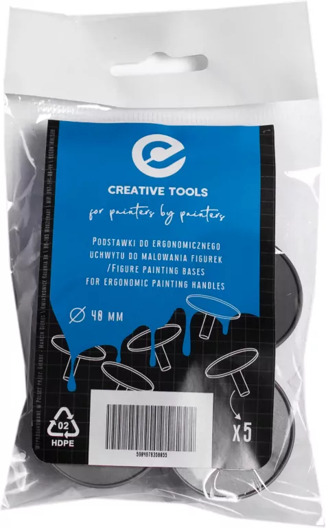 Creative Tools: Podstawki 40 mm 5szt - tantis.pl