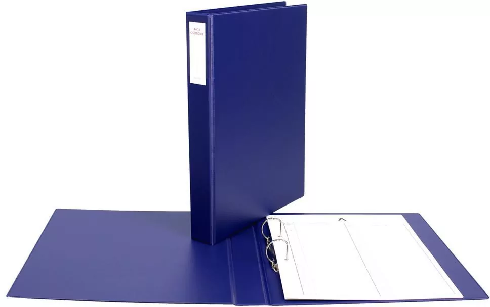 Teczka do akt osobowych A4/40MM, granat - tantis.pl