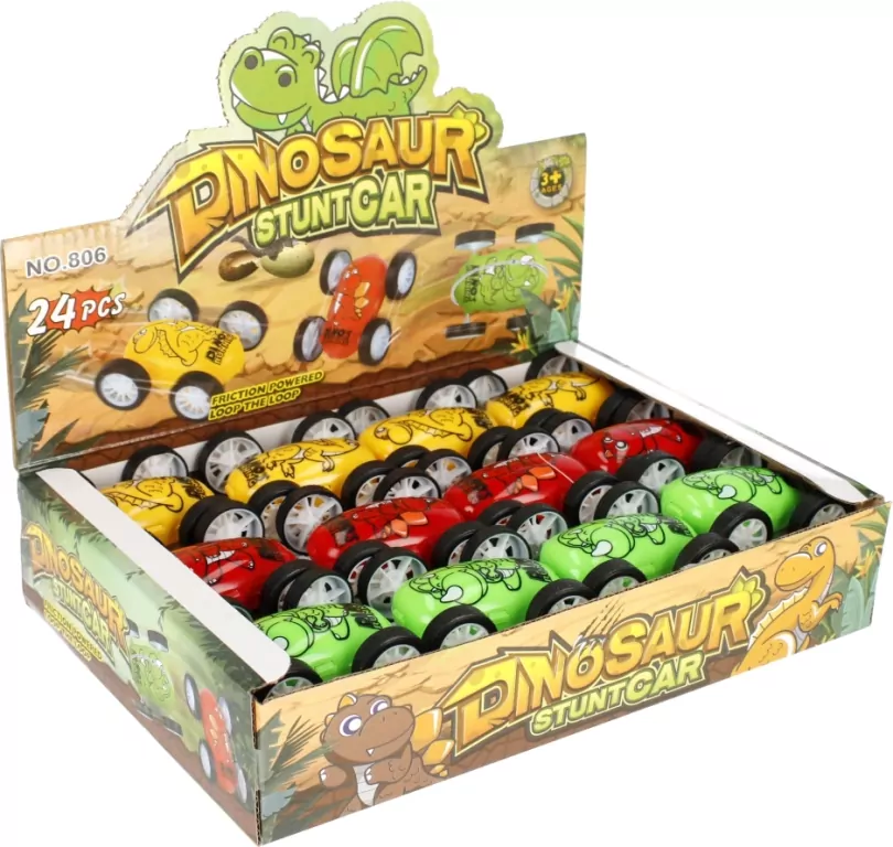 Auto dwustronne Dino p24 511295 Mega Creative - tantis.pl