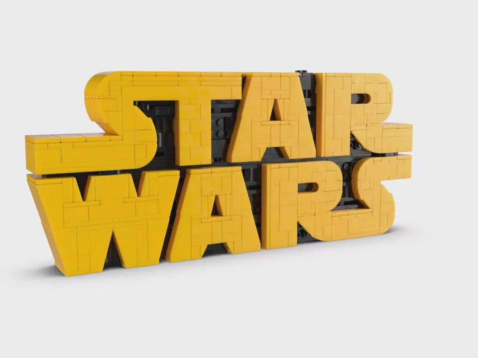 LEGO® Logo Star Wars™ zbudowane z klocków 75407 - tantis.pl