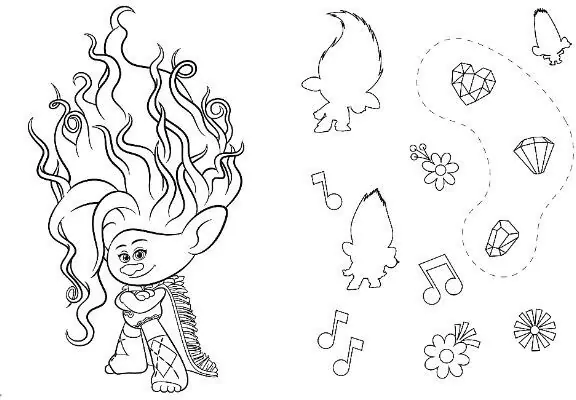 Puzzle 24. Super Maxi. Wesoły dzień Trolli. 41017 - tantis.pl