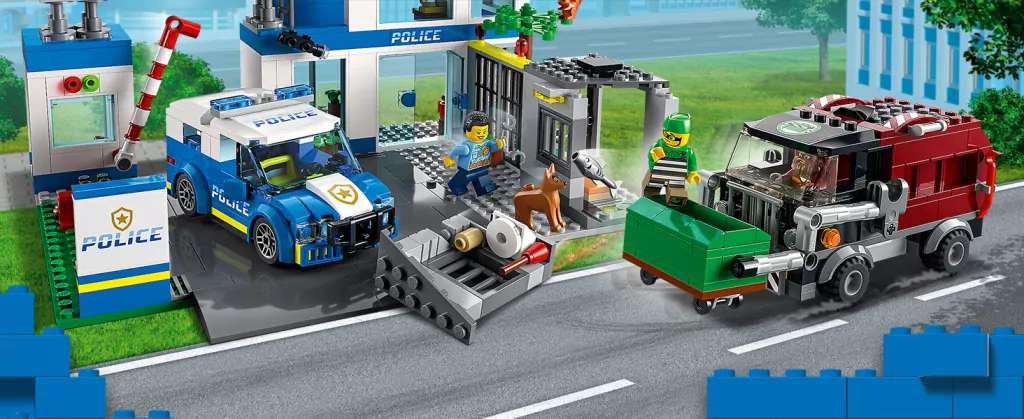 LEGO City Police. Posterunek policji. 60316 - tantis.pl