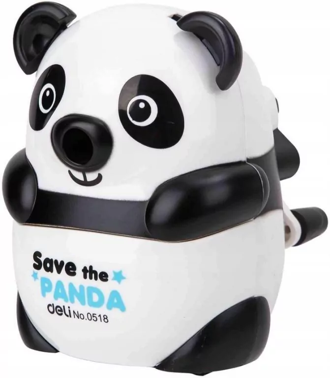 Temperówka ręczna na korbkę Panda DELI - tantis.pl
