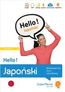 Hello! Japoński. Błyskawiczny kurs obrazkowy. Podstawowy A1 - tantis.pl