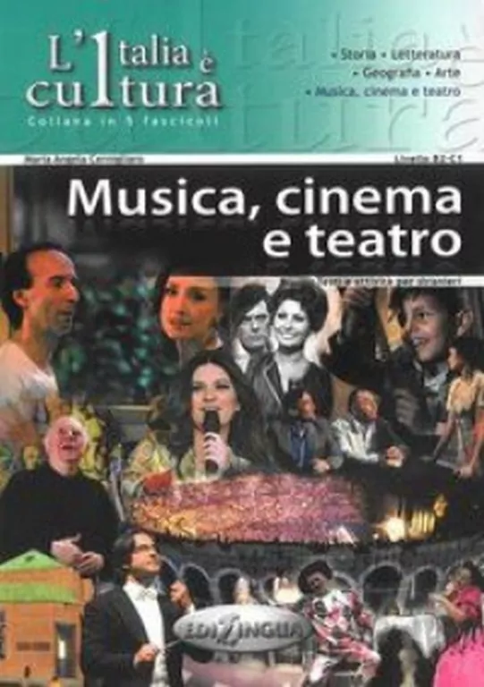 Italia e cultura Musica cinemo a teatro Poziom B2-C1 - tantis.pl
