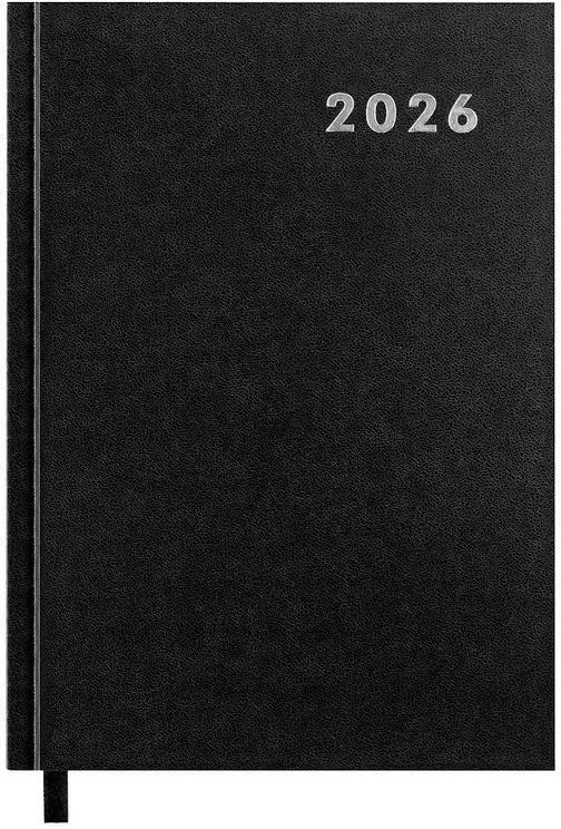 Kalendarz książkowy 2026 A5 czarny EASY - tantis.pl