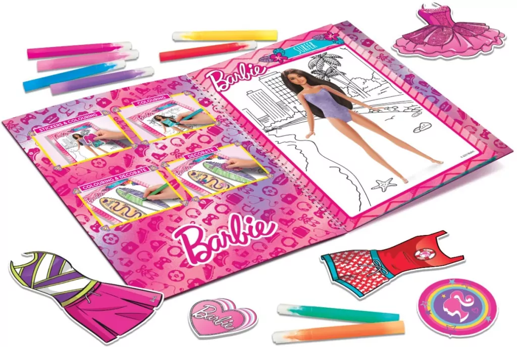 Barbie Sketch Book Inspire Your Look - tantis.pl