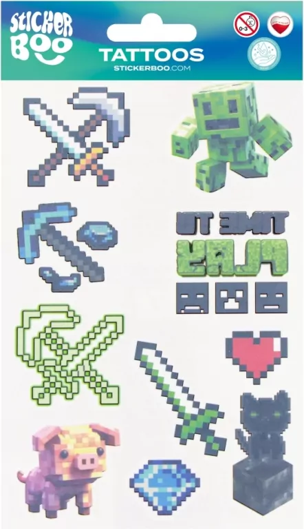 Tatuaże Pixel - tantis.pl