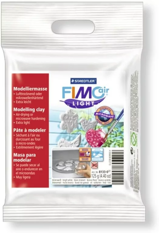 Masa plastyczna. Fimo Air light. 125g. Biały - tantis.pl